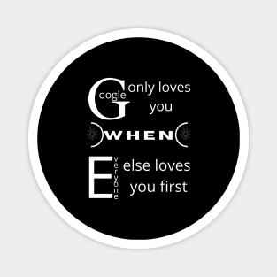 Google only loves you when everyone else loves you first Magnet